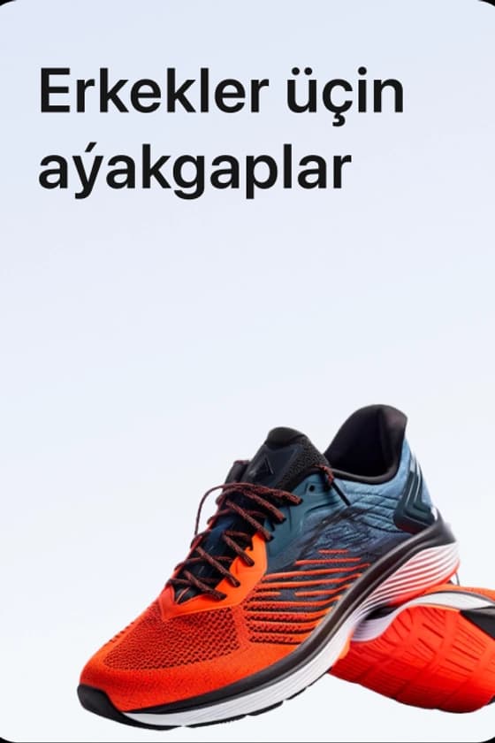 Erkekler üçin aýakgaplar