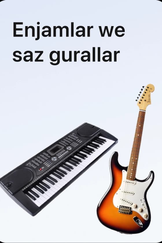 Enjamlar we  saz gurallar