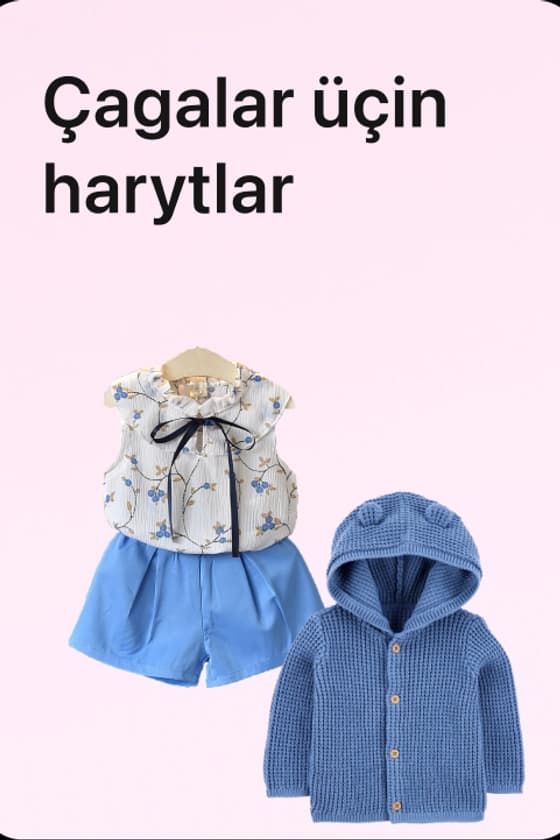 Çagalar üçin harytlar