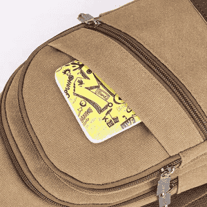 Erkekler üçin niýetlenen boýnundan asylýan sumka