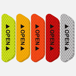 Awtoulag gapysyny şöhlelendiriji stikerler 