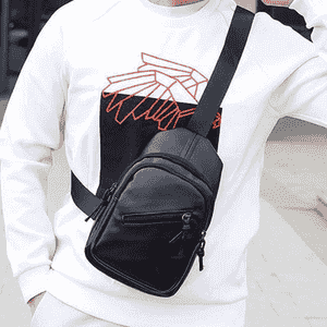 Erkekler üçin  boýnundan asylýan sumka