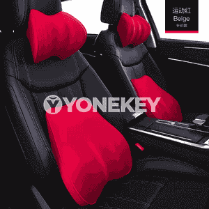 Awtoulag oturgyjy üçin niýetlenen ýumşak ýassyklar.