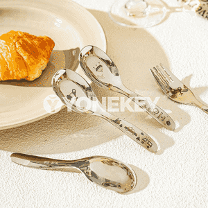 Çagalar üçin çemçe we wilka 