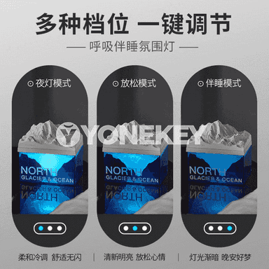 Polýar buzluk aromaterapiýa çyrasy.