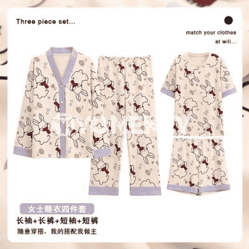 Gelin-gyzlar üçin niýetlenen komplekt pižamalar.