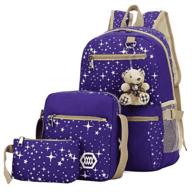 Gyzjagazlar üçin komplekt sumka.