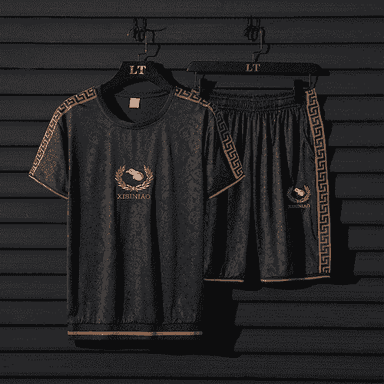 Erkekler üçin şortik+maýka.