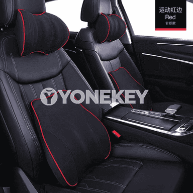 Awtoulag oturgyjy üçin niýetlenen ýumşak ýassyklar.