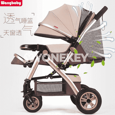 “Wangbaby” ýokary derejeli çagalar üçin kolýaska  