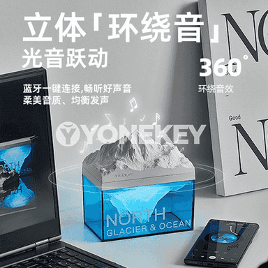 Polýar buzluk aromaterapiýa çyrasy.