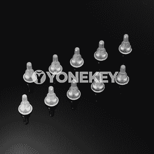 Gyzlar üçin 10 jübüt gulakhalkalara dakylýan silikon.